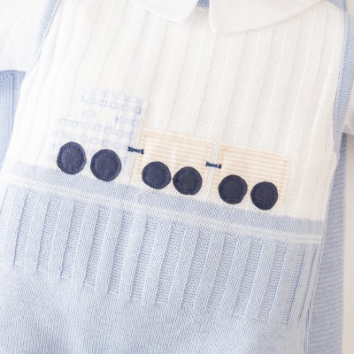 16/09   Saída de Maternidade Trenzinho - Azul Bebê